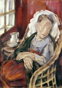 The Convalescent by Maria Blanchard